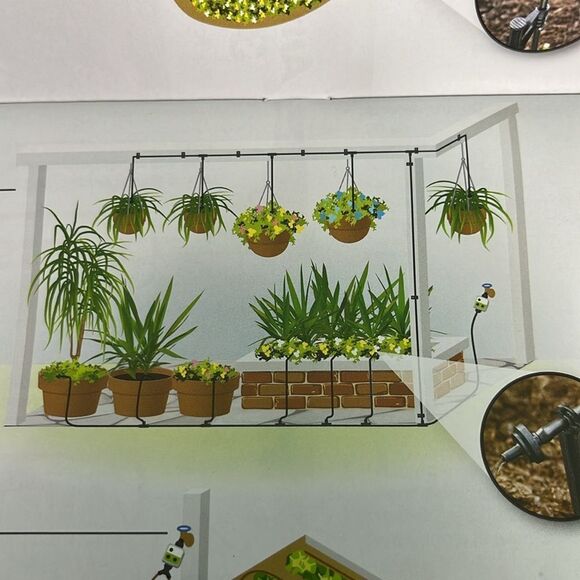 Raindrip Automatic Watering Kit for hanging baskets unused new in opened box - Picture 11 of 12